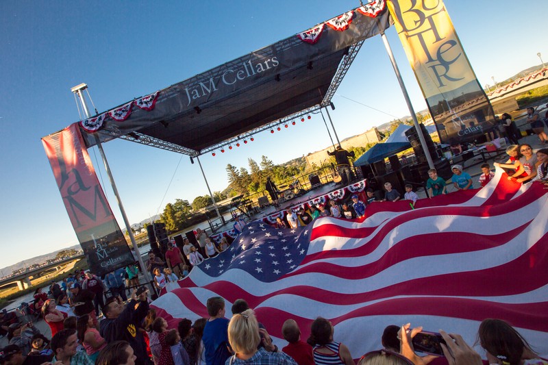 JaM Cellars stage