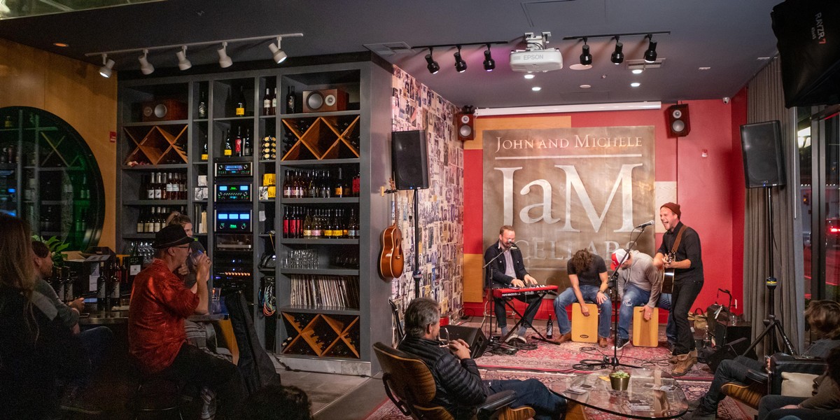 JaM Cellars Wine & Music Studio with Bank