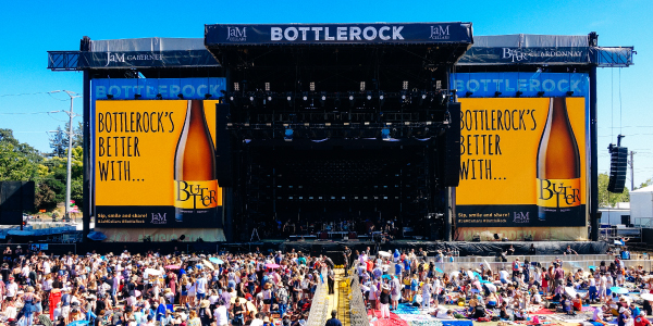 Stage at BottleRock 2019