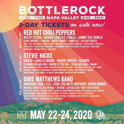 BottleRock poster for May 22-24, 2020