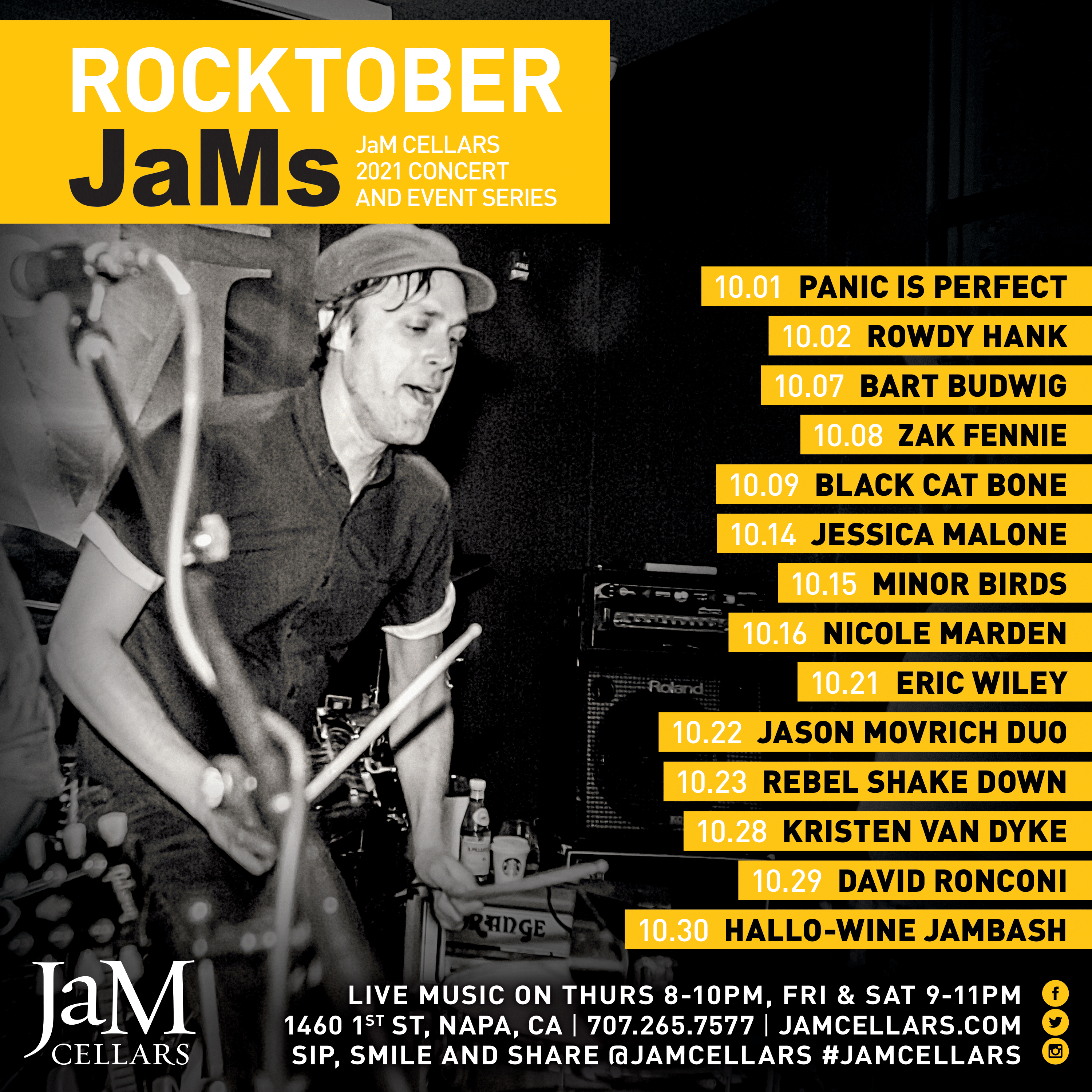 Rocktober JaM poster