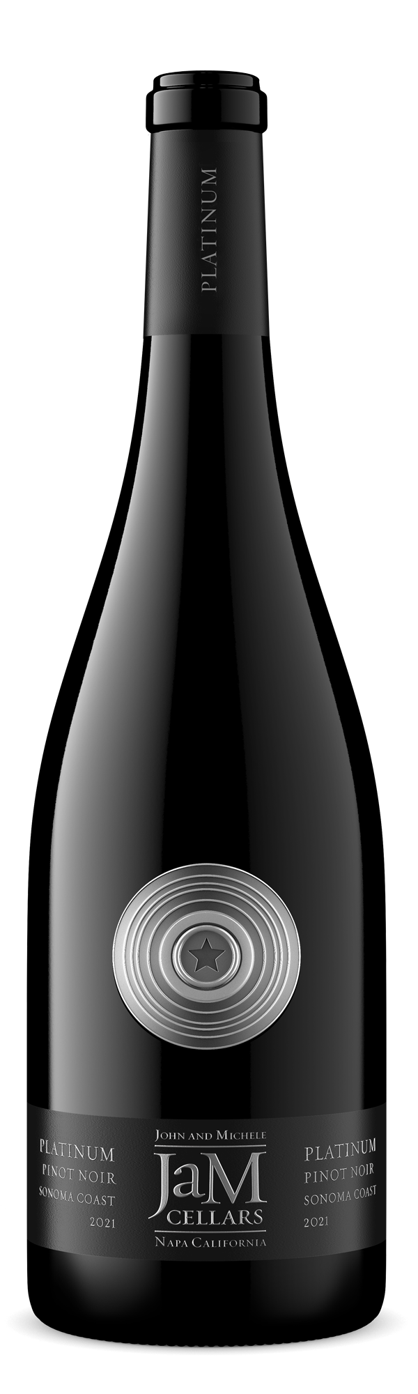 2021 JaM Cellars Platinum Pinot Noir, Sonoma Coast