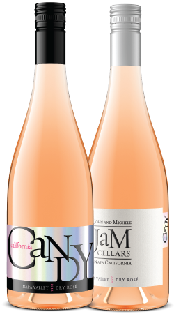 California Candy Dry Rosé, Napa Valley 2-pack